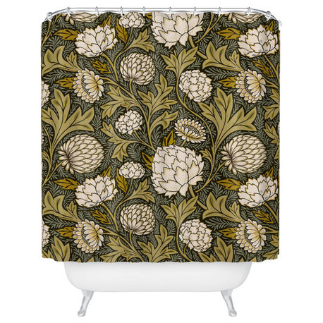Avenie Countryside Garden Floral II Shower Curtain, 71x74"