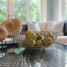 styling glass top coffee table