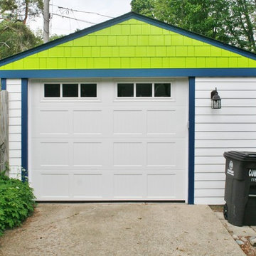 Ann Arbor Covered Front Porch With Lots Of Color