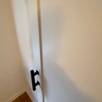 Master Bath- Barn Door Installation