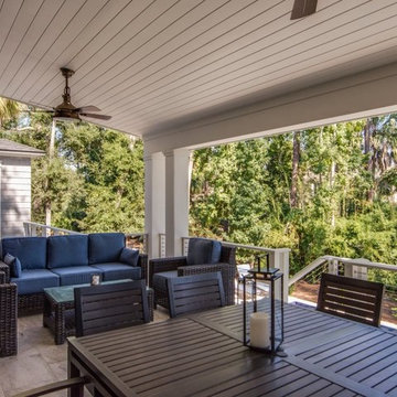 Custom home 2nd row beach cottage