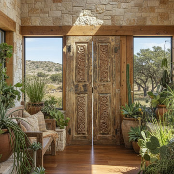 Layered Spaces: Mogul Interior Carved Wood Doors