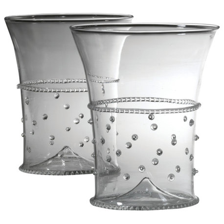 La Boheme Tumblers With Dots, Set of 4