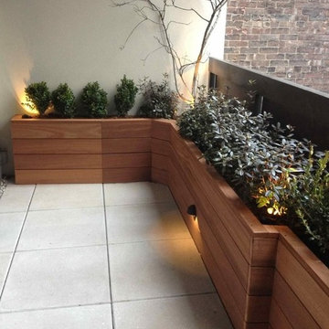 NYC Terrace Garden Design by New York Plantings Garden Designers