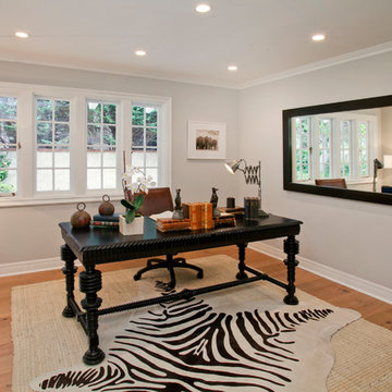 "After" - Home Gym Transformed into Home Office