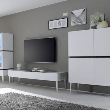 Wall Unit / Entertainment Center Rex 01 by LC Mobili - $4,075.00