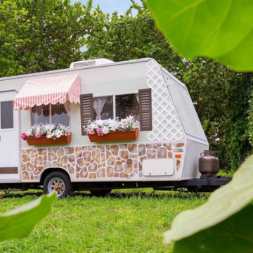 Camper turned tiny home