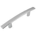 Cosmas - Cosmas 2363-3CH Polished Chrome 3&rdquo; CTC Subtle Arch Cabinet Pull - 3" Hole Centers