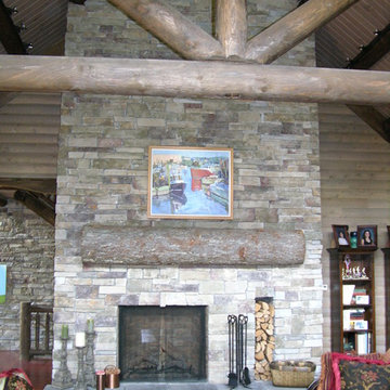 Big Twig Homes. Extreme Home Makeover Katahdin cedar log home