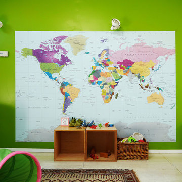 My Houzz: A Family Makes a Converted Auto Body Shop Their Own