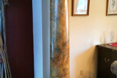 Living room photo in New York