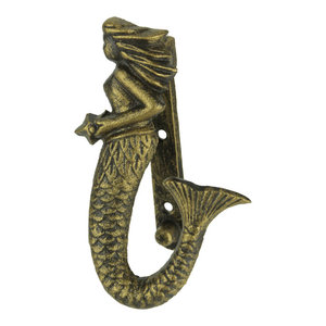 Cast Iron Decorative Anchor Door Knocker Antique Bronze 6
