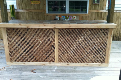 Tiled Tiki Bar