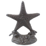 Cast Iron Starfish Door Stopper 11"