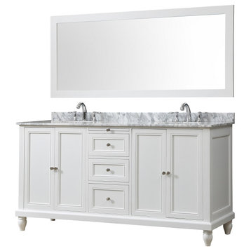 The 15 Best 70-Inch Bathroom Vanities | Houzz