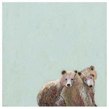 "Cuddle Bear Pair" Canvas Wall Art by Cathy Walters