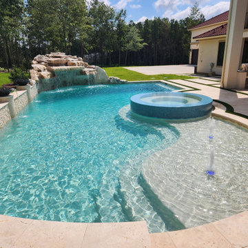 Limestone Elegance in Montgomery, TX