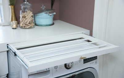 The Hardworking Laundry: Make Room for Hanging the Wash