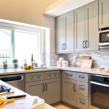 Transitional Open Kitchen