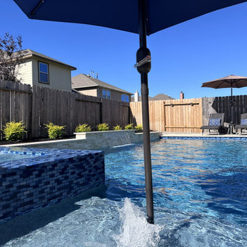A Slice of Paradise: Custom Pool + Spa