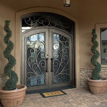 Barcelona Iron Entry Door