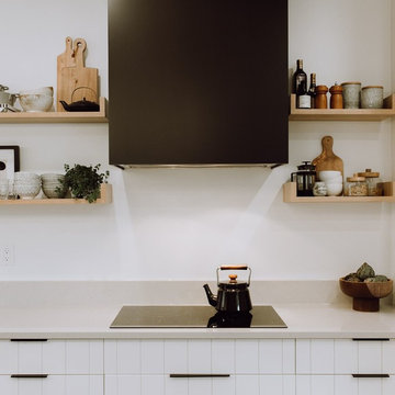 Inviting Scandinavian kitchen with versatile neutrals