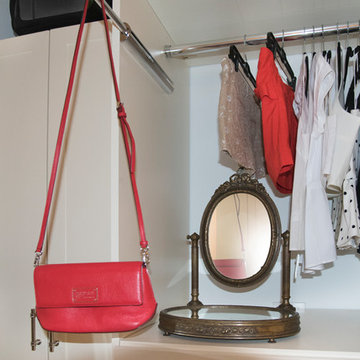 Small Room Transforms Into Her Master Walk In Closet