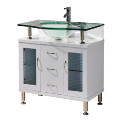 White bathroom vanities and sink Cologne collection 32 - Bathroom Vanities And Sink Consoles
