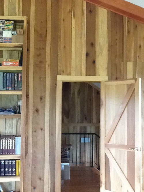 What to do with wood walls