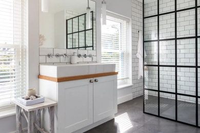 Design ideas for a nautical bathroom in Cornwall.