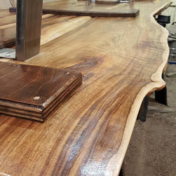 bespoke live-edge Walnut 8-seater dining table - Dining Tables