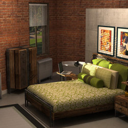 Set de Chambre industriel - Bedroom Furniture
