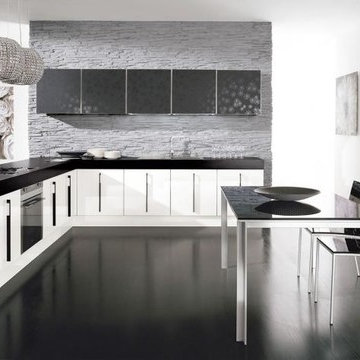 Modern Italian Custom Made Kitchens by LUBE