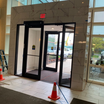 Hotel Entry Door, Lobby, Elevator Remodel