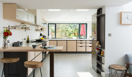 Room Tour: Contemporary Materials Transform an Open-plan Layout