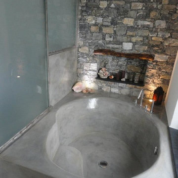Bagno in resina a Santa Margherita