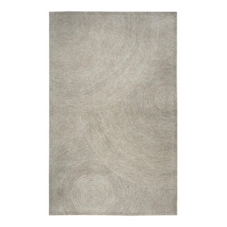 Rizzy Home Brindleton BR800A Gray Solid Area Rug, 5' x 8 ...