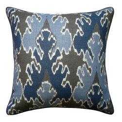 Bengal Bazaar Indigo Pillow - Decorative Pillows