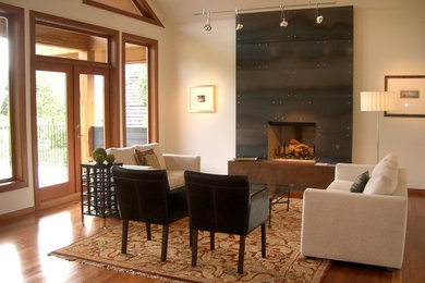 Example of a trendy home design design in Vancouver