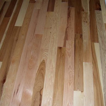 Solid Hickory Hardwood installation