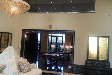 Example of a living room design in Philadelphia