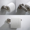 Elie Bathroom Toilet Paper Holder, Brushed Nickel