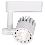 WAC Lighting - WAC Lighting Ledme Exterminator - 6" H-Track LED Flood Fixture - Superior illumination. Compact Design. Outperforms a 20W Metal Halide Spot. Small, Unobtrusive Package.  Power: 23W  Lumens: Up to 1453  CBCP: Up to 6772  CRI: Up to   Dimming: 100% - 10%  Rated Life: 60,000 hours  Compare To: 39W HID  Energy Star rated  Meets 2013 California Title 24 Efficency  Smooth and continuous ELV dimming  ANSI Compliant warm/neutral LED bins for a finer color consistency  Lockable vertical aiming for precise adjustments  355� horizontal rotation and 1� vertical aiming  Accepts one lens/accessory.  Warranty: 1 Year  System: H  Lumens: 1230  Fixture Efficacy: 102.50  Color Temperature (Kelvin):   CRI:   Estimated Life (Hours): 50000  Beam Angle (Degree): 40Ledme Exterminator 6" H-Track LED Flood Fixture White *UL Approved: YES *Energy Star Qualified: n/a  *ADA Certified: n/a  *Number of Lights:   *Bulb Included:No *Bulb Type:LED *Finish Type:White