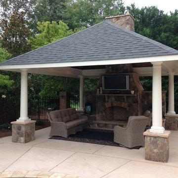 Casual Pool Pavilion