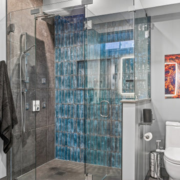 Midnight Eclipse Basement Bathroom