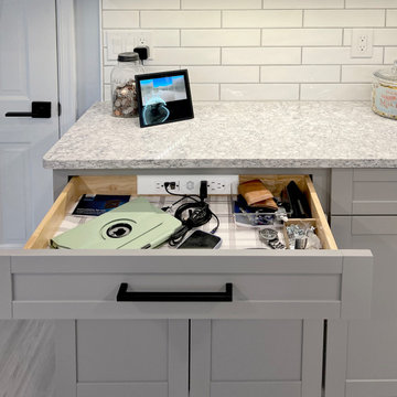 Kitchen In-Drawer Charging Outlets