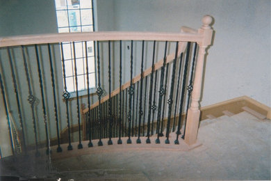 Staircase - traditional staircase idea in Calgary
