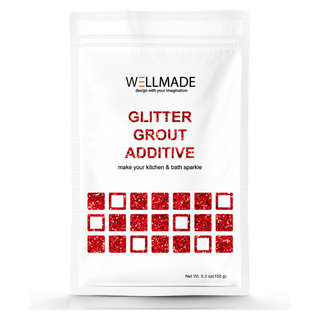 Shop Chili Red Glitter For paint Wall Grout Additive