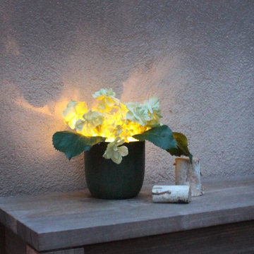 Endless Summer - Green Ceramic Vase