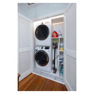 Chestnut Hill Kitchen and Primary Bath - Transitional - Laundry Room ...
